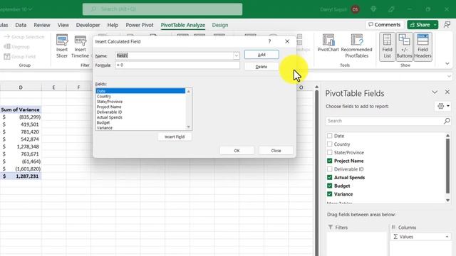How To Create Pivot Tables In Excel | Beginner Tutorial | Office 365 смотреть онлайн