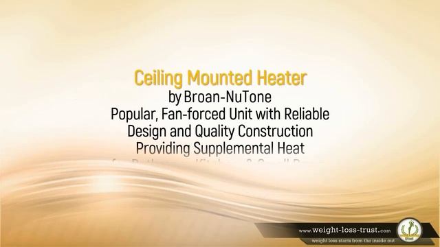 Broan NuTone 157 Ceiling Mounted Heater REVIEW смотреть онлайн