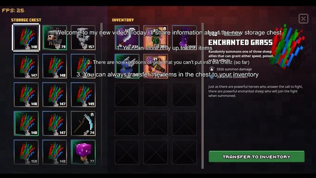 Everything You Need To Know About The New Storage Chest! - Minecraft Dungeons