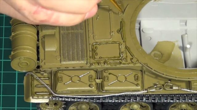 Ч.8 Смывка и Финал стройки Т-62 от Trumpeter смотреть онлайн