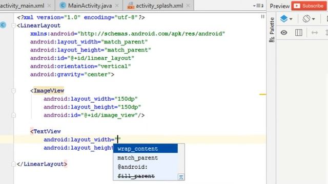 How to Create Slide Splash Intro in Android Studio | SlideSplashIntro | Android Coding смотреть онлайн
