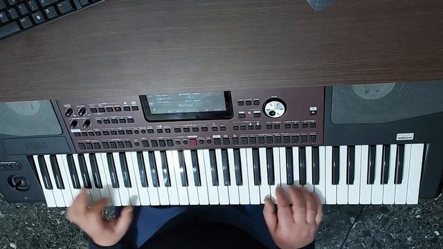 THINK TWICE CELINE DION ON KORG PA700 PIANO SOLO смотреть онлайн