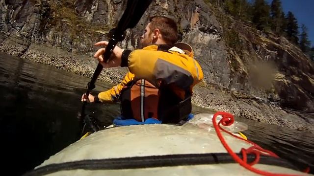 Glimpse of my 5 day kayak expedition BC Canada смотреть онлайн