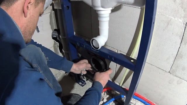 Установка ИНСТАЛЛЯЦИИ подвесного УНИТАЗА Grohe Монтаж от А до Я смотреть онлайн