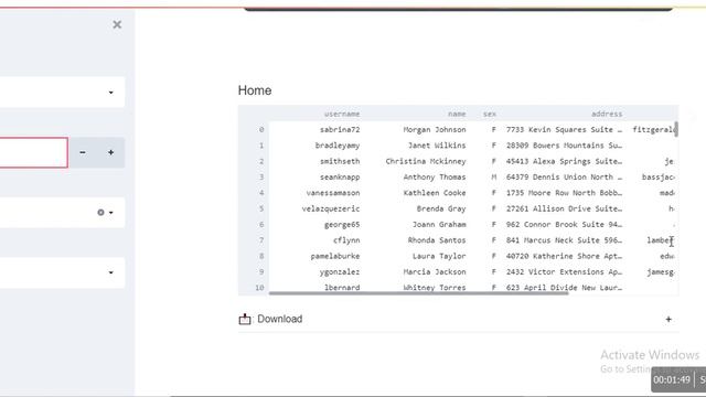 FAKE DATA GENERATOR APP DEMO смотреть онлайн