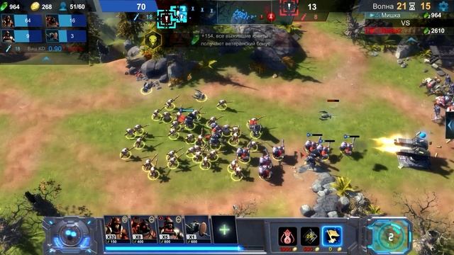 СИМУЛЯТОР БИТВЫ ОНЛАЙН ♦ Art of War: Red Tides смотреть онлайн
