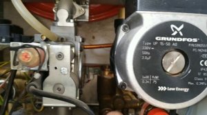 Baxi Ecofour ремонт крана подпитки.