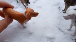 Schleich сериал «собачья стая» | серия 3