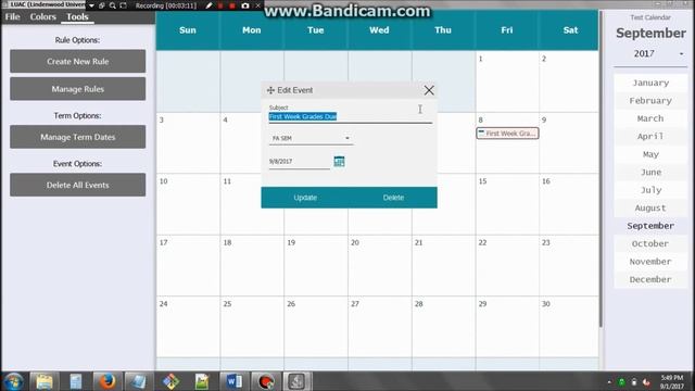 JavaFX Application Calendar Software смотреть онлайн