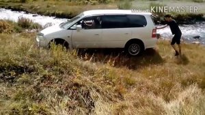 Honda Odyssey 2.3 4wd. Бездорожье