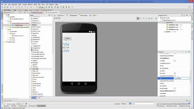 Android Tutorial for Beginners 10 # Android RadioButton Basics With Example смотреть онлайн