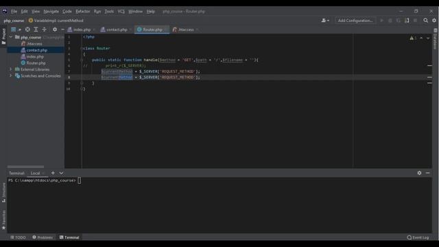 How to build a router in PHP (like Laravel) 2022 - PHP Project - PHP Tutorial Beginner to Advanced смотреть онлайн