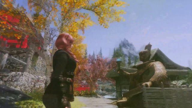 Elder Scrolls V Skyrim - Fluffy Travel Attire смотреть онлайн