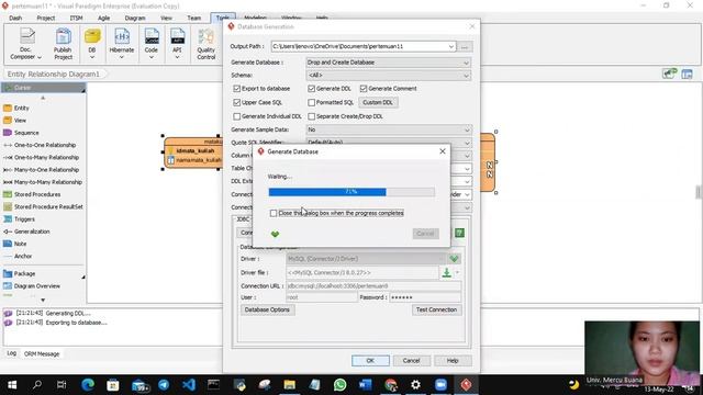 Visual Paradigm Generate Java Class ORM with Framework Hibernate смотреть онлайн