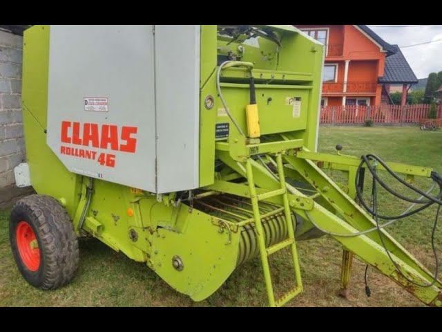 Подготовка к сезону пресс Claas Rollant 46 Сетка и шпагат! смотреть онлайн