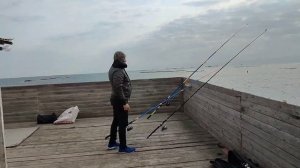 Рыбалка в Каспийском море.Ələt Oxot baza #каспийскоеморе #рыбалка