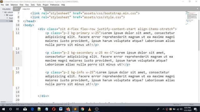 Web Design Beginners Tutorial 2020 Bootstrap 4 Display Flex 3 Part 34 смотреть онлайн