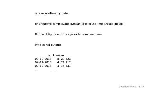 Pandas : Modify output from Python Pandas describe смотреть онлайн