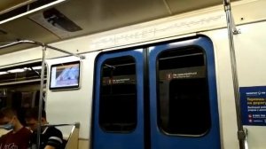 Перегон (Преображенская площадь — Охотный ряд) на Номерном (81-717.5М/714.5М)