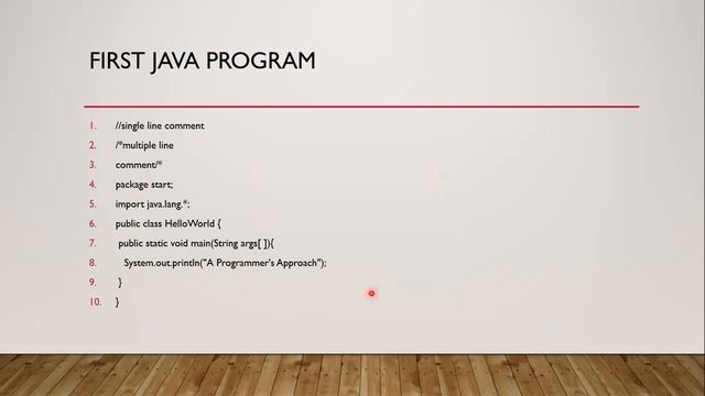 0.1_Java Language (English) смотреть онлайн