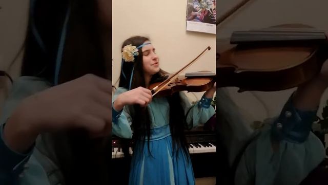ЧАРІВНА СКРИПКА - сл. Ю. Рибчинський, муз. І. Поклада Виконує Вікторія Васіна (14років) смотреть онлайн