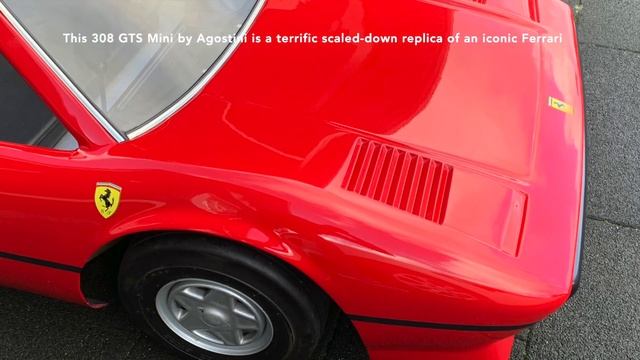 Ferrari go kart - Agostini Autojunior Ferrari 308 GTS Kiddy смотреть онлайн