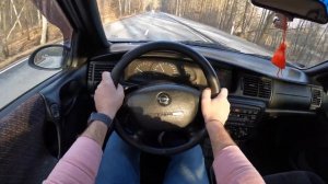 РЕТРО ТЕСТ ДРАЙВ ОПЕЛЬ ВЕКТРА Б(1.8 116л.с.)ОБЗОР/ВОЖДЕНИЕ ОТ ПЕРВОГО ЛИЦА