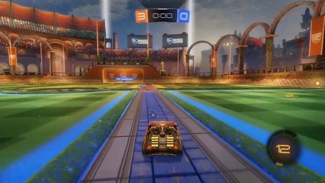 Rocket League Back To The Future DeLorean Time Machine Gameplay 1v1 Duel (XBOX ONE 1080p 60fps) смотреть онлайн