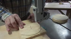 Круги на ленточной пиле!