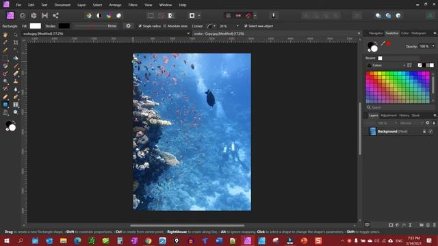 How to Round Corners On Pictures Affinity Photo смотреть онлайн
