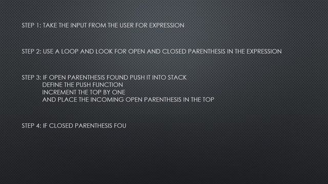 Balancing Parenthesis Using Stack In c | Data Structures смотреть онлайн