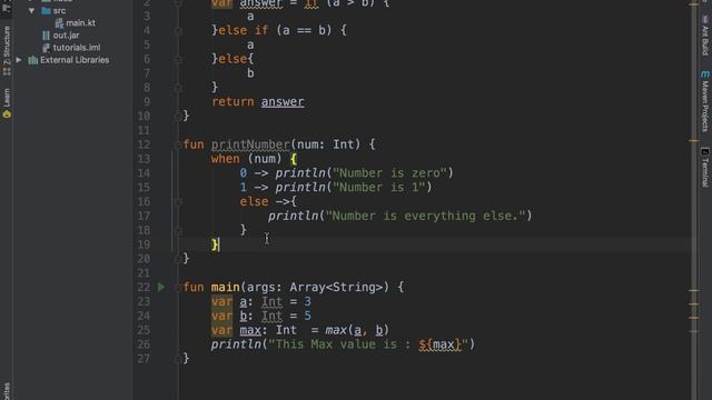 Kotlin: Control flow & Condititions смотреть онлайн