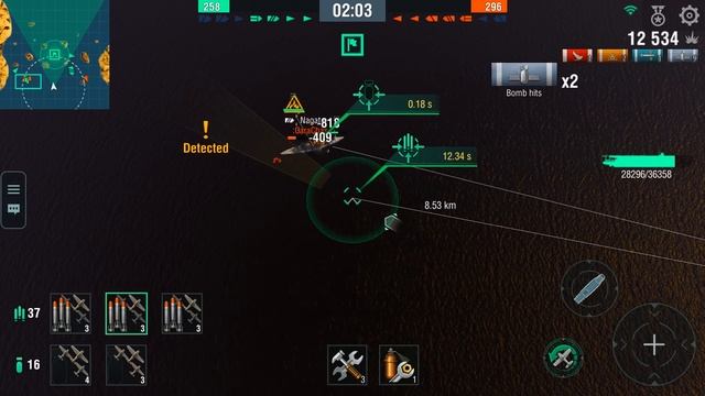 World of Warships Blitz: Kaga и его самолёты смотреть онлайн