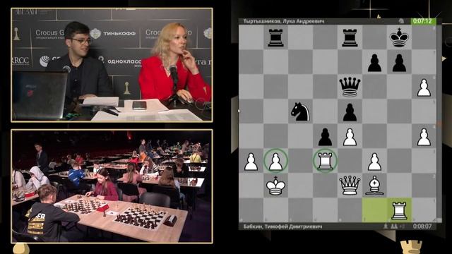 «Шахматные звёзды» дети. День 1 ? Мария Фоминых, Ниджат Абасов ♕ Шахматы смотреть онлайн