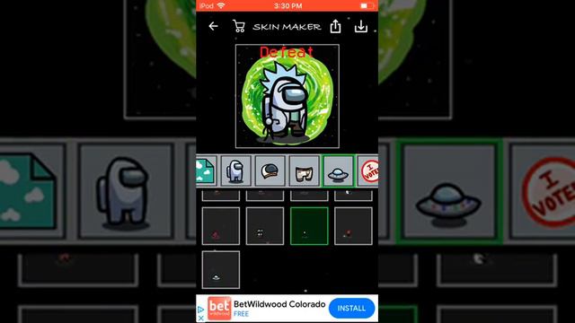 Among us skin maker!! смотреть онлайн