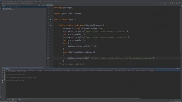 Exceptions and Exception Handling in Java