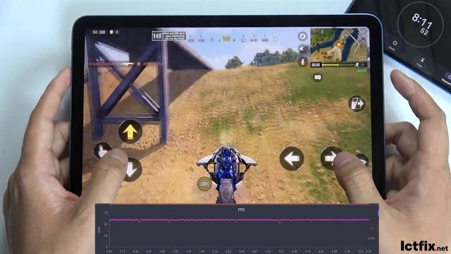iPad Air 5 Call of Duty Mobile Gaming test CODM 2024 | Apple M1 смотреть онлайн