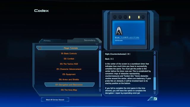 Let's Play Mass Effect - bonus - Secondary codex (voiced) part 1 смотреть онлайн