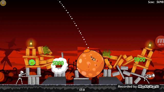 Angry Birds Seasons Unused Ham-O-Ween background and Unused/Prototype Bubbles Design Gameplay смотреть онлайн