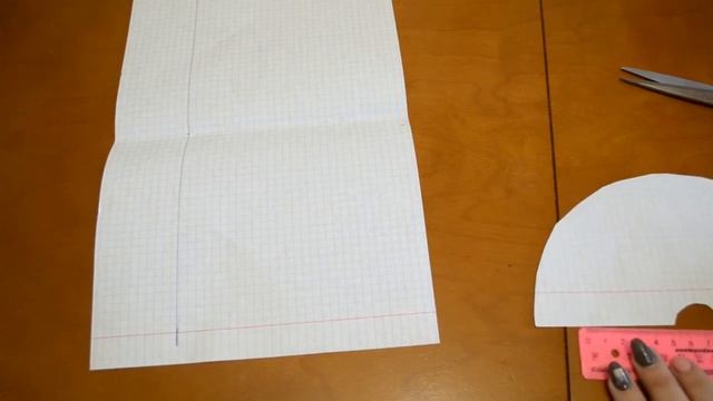 Юбка солнце двойная юбка солнце Расчет ткани и раскрой. смотреть онлайн
