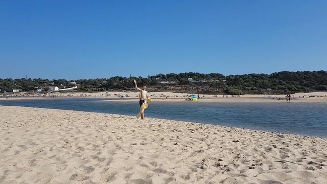 ВЛОГ Сентябрь Пляж Лагуна Атлантический океан Португалия Валентин отдыхает. смотреть онлайн