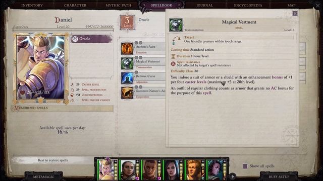 PATHFINDER: WOTR - The Best DEFENSIVE BUFFS Guide - AC to the MAX! смотреть онлайн