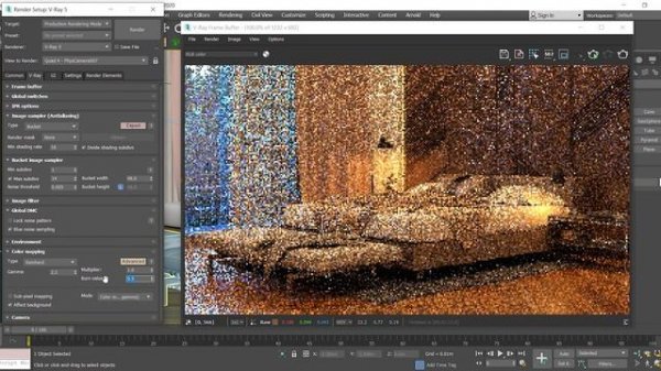 V-RAY Render Setup for TEST & FINAL Rendering