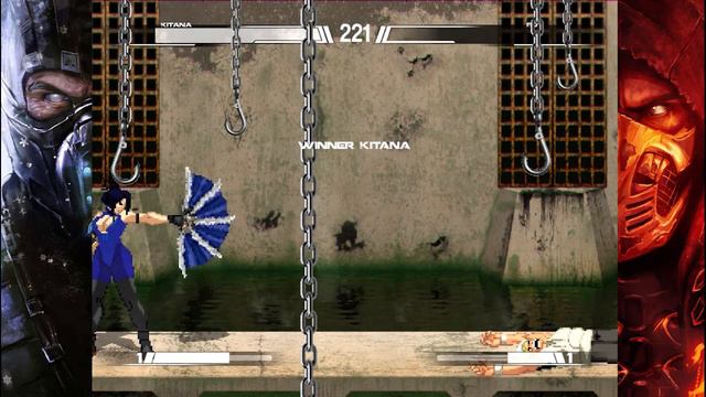 Mugen Mortal Kombat - Kitana Character Demonstration смотреть онлайн