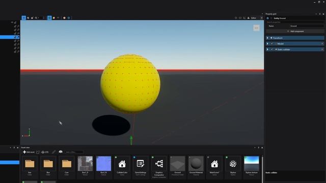Stride editor tutorial #12 - Static colliders смотреть онлайн