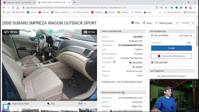 QUIERO COMPRAR UN SUBARU EN LA SUBASTA AA смотреть онлайн