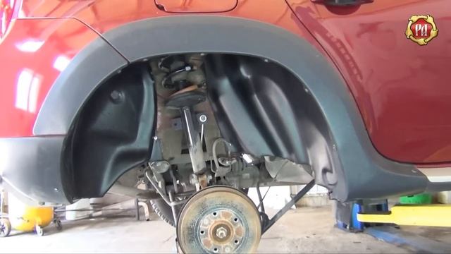 Подкрылки задние (комплект - 2 шт) Renault Duster (russ-artel.ru) смотреть онлайн