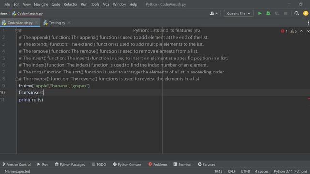 Python: Lists and its features [#2] смотреть онлайн