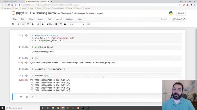 Reading File Contents in Python смотреть онлайн