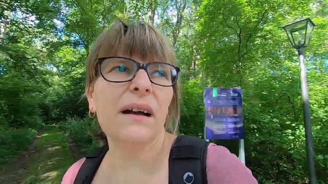 Прогулка по окрестностям. Охотничий замок "Грюнау" . Где можно погулять , отдохнуть в Германии. смотреть онлайн